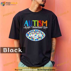 New York Jets autism awareness knowledge power Comfort Colors Shirt 2