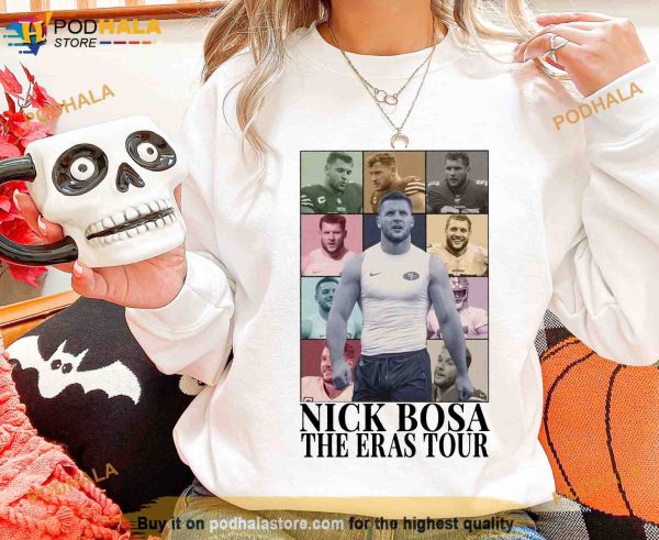 Nick Bosa Vintage Sweatshirt, San Francisco 49Ers Shirt