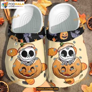 Nightmare Classic Clogs Shoes Halloween Crocs, Halloween Gift Ideas
