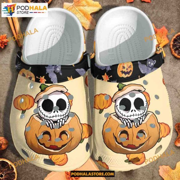 Nightmare Classic Clogs Shoes Halloween Crocs, Halloween Gift Ideas