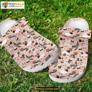 Pitbull Halloween Crocs Classic Clogs Shoes, Halloween Gift Ideas