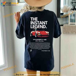Porsche 911 Turbo The Instant Legend Vintage  Unisex Shirt