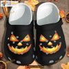 Pumpkin Face Cosplay Halloween Shoes Clogs Crocs For Men Women, Halloween Gift Ideas