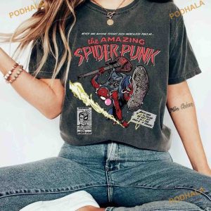 Retro 90s Marvel Spider Man Comfort Colors Shirt, MCU Fans Marvel Avengers Spiderman
