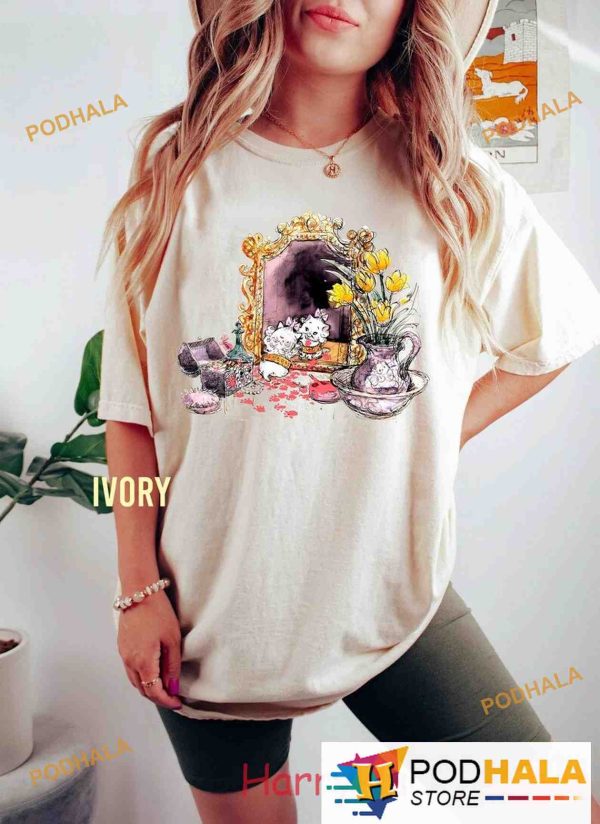 Retro Disney Aristocats Comfort Colors Shirt, Cat Lover Berlioz Toulouse Disney Trip