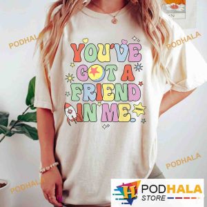Retro Disney Toy Story You've Got A Friend In Me Comfort Colors Shirt