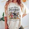 Retro Disneyland Halloween Comfort Colors Shirt, Mickey Friends Halloween Party Tee