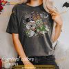 Retro Minnie and Daisy Face Comfort Colors Halloween Shirt, Disney Halloween Shirt