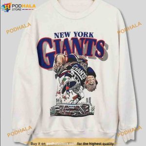 Retro New York Football Crewneck Sweatshirt, NY Giants Merch