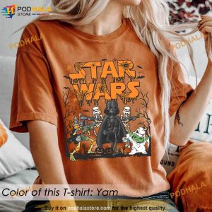 Retro Star Wars Disney Halloween Comfort Colors Shirt Star Wars Family Tee 1