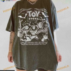 Retro Toy Story Disneyland Halloween Comfort Colors Shirt Halloween Party 2023 Tee 1