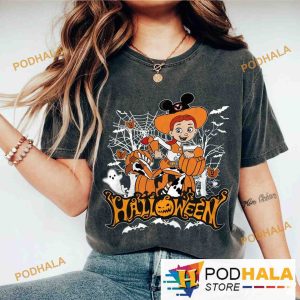 Retro Toy Story Jessie Halloween Comfort Colors Shirt Pumpkin Tees for Disney lovers 2