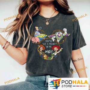 Retro Toy Story Movie Comfort Colors Shirt, Disneyland Vacation Trip Disneyworld Tee