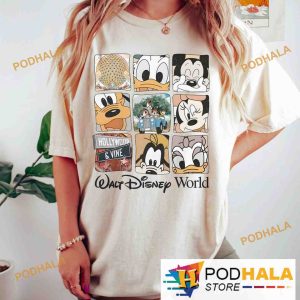 Retro Walt Disney World Est 1971 Comfort Colors Shirt Disneyworld Mickey and Friend 2