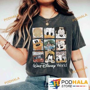 Retro Walt Disney World Est 1971 Comfort Colors Shirt Disneyworld Mickey and Friend 3