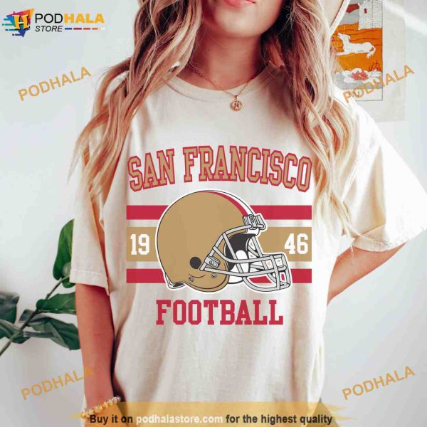 San Francisco Football Shirt, San Francisco 49Ers Apparel
