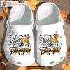 Scary Chicken In Halloween Night Custom Shoes, Happy Halloween Gift For Children