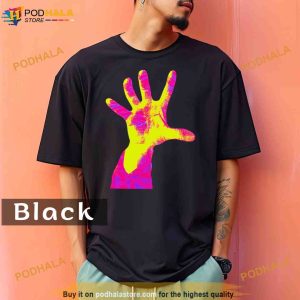 Self Titled Neon Hand Comfort Colors Shirt 2