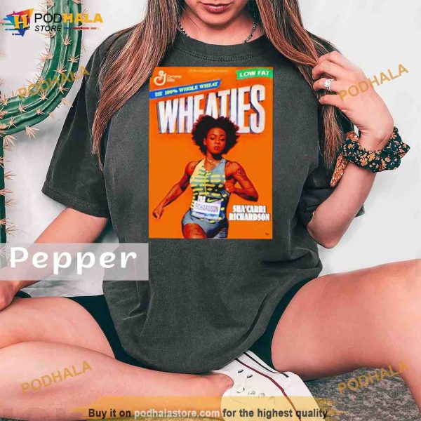 Sha’carri richardson belongs on the wheaties box Comfort Colors Shirt