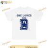 She Loves The D Dallas Cowboys Vintage Tee, Women's Dallas Cowboys Apparel