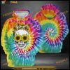 Skull Mom Life Halloween 3D Hoodie, Halloween Gift Ideas