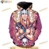 Skull Roses Guns Tattoo Halloween 3D Hoodie, Halloween Gift Ideas