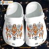 Sloth Sitting On Deer Skull Tattoo Shoes Clog Inspiration Halloween Crocs