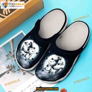 Snoopy And Charlie Brown Crocband Clogs Halloween Crocs