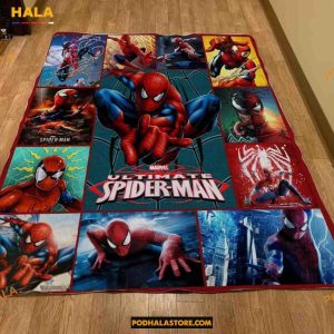 Spiderman Marvel Blanket, Custom Name Custom Kids Blanket, Gifts For Disney Lovers