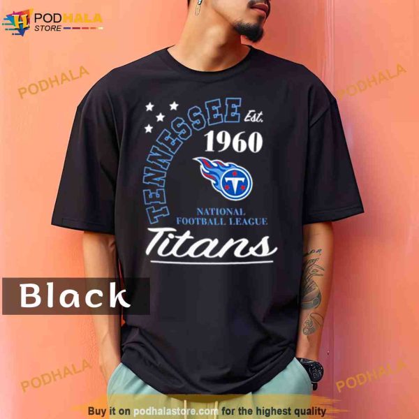 Tennessee Titans Est 1960 National football League Comfort Colors Shirt
