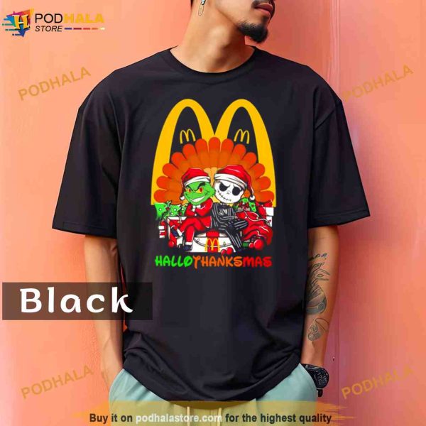 The Grinch McDonald’s Hallothanksmas 2023 Comfort Colors Shirt