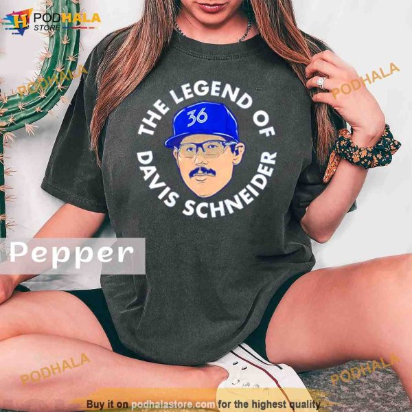 The Legend of Davis Schneider Blue Jays Comfort Colors Shirt