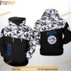 Toronto Blue Jays MLB Camo Veteran 3D Hoodie, MLB Clothing For Fans