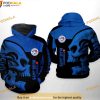 Toronto Blue Jays MLB Skull 3D Hoodie, MLB Clothing For Fans