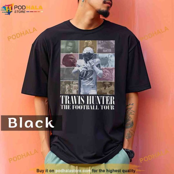Travis Hunter Colorado Football Tour 2023 Comfort Colors Shirt