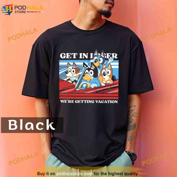 Vacation time Bluey Comfort Colors Shirt