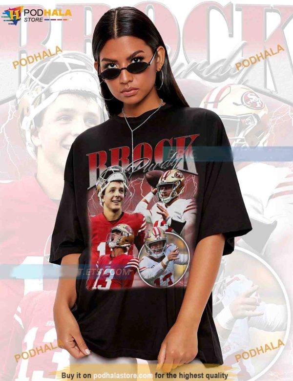 Vintage Classic 90s Brock Purdy Shirt, San Francisco Football Crewneck, 49ers Gifts