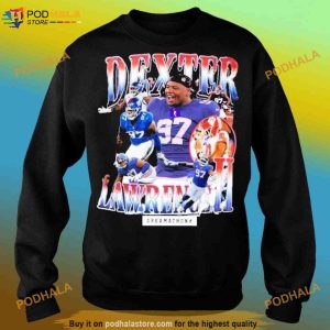 Vintage Dexter Lawrence Shirt NY Giants Football Apparel Mens Giants T Shirt 2