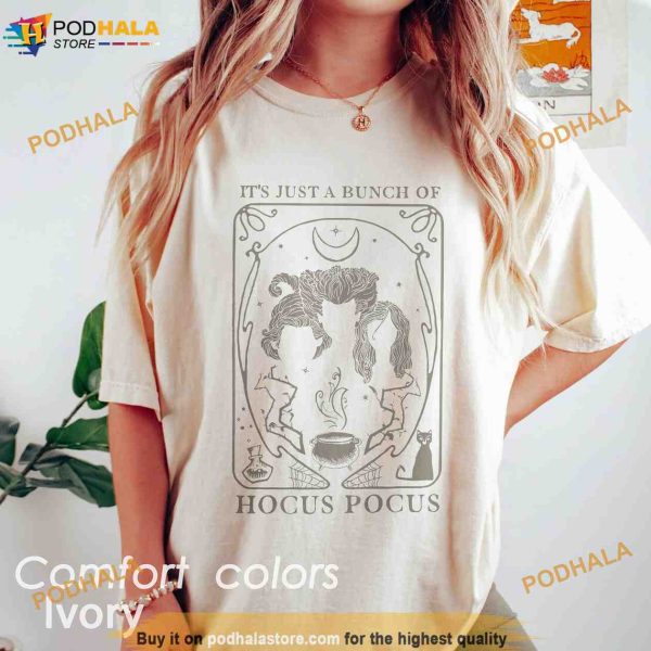 Vintage Disney Hocus Pocus Comfort Colors Shirt, Witch Sisters Halloween Shirt