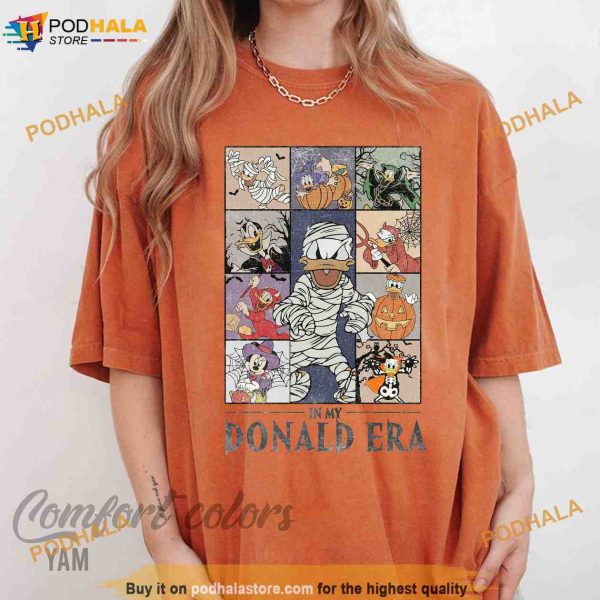 Vintage Donald Duck and Mickey Halloween  Disney Comfort Colors Shirt