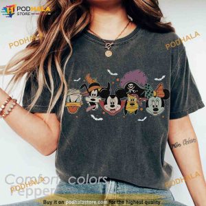 Vintage Mickey and Friends Halloween Shirt, Disney Halloween Comfort Colors Shirt