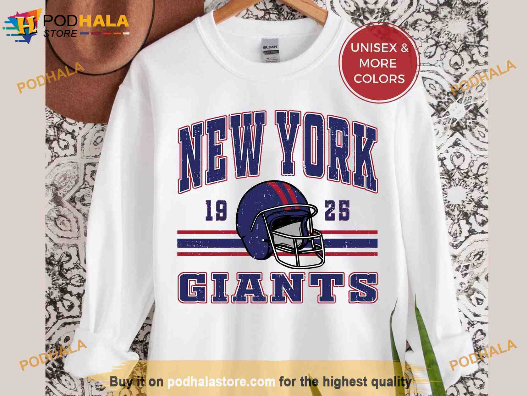 Personalized New York Giants Print or Canvas. Ny Giants. Gifts 