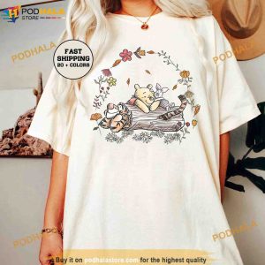 Vintage Pooh and Friends Comfort Colors Shirt - Winnie Disneyland Women Piglet Eeyore