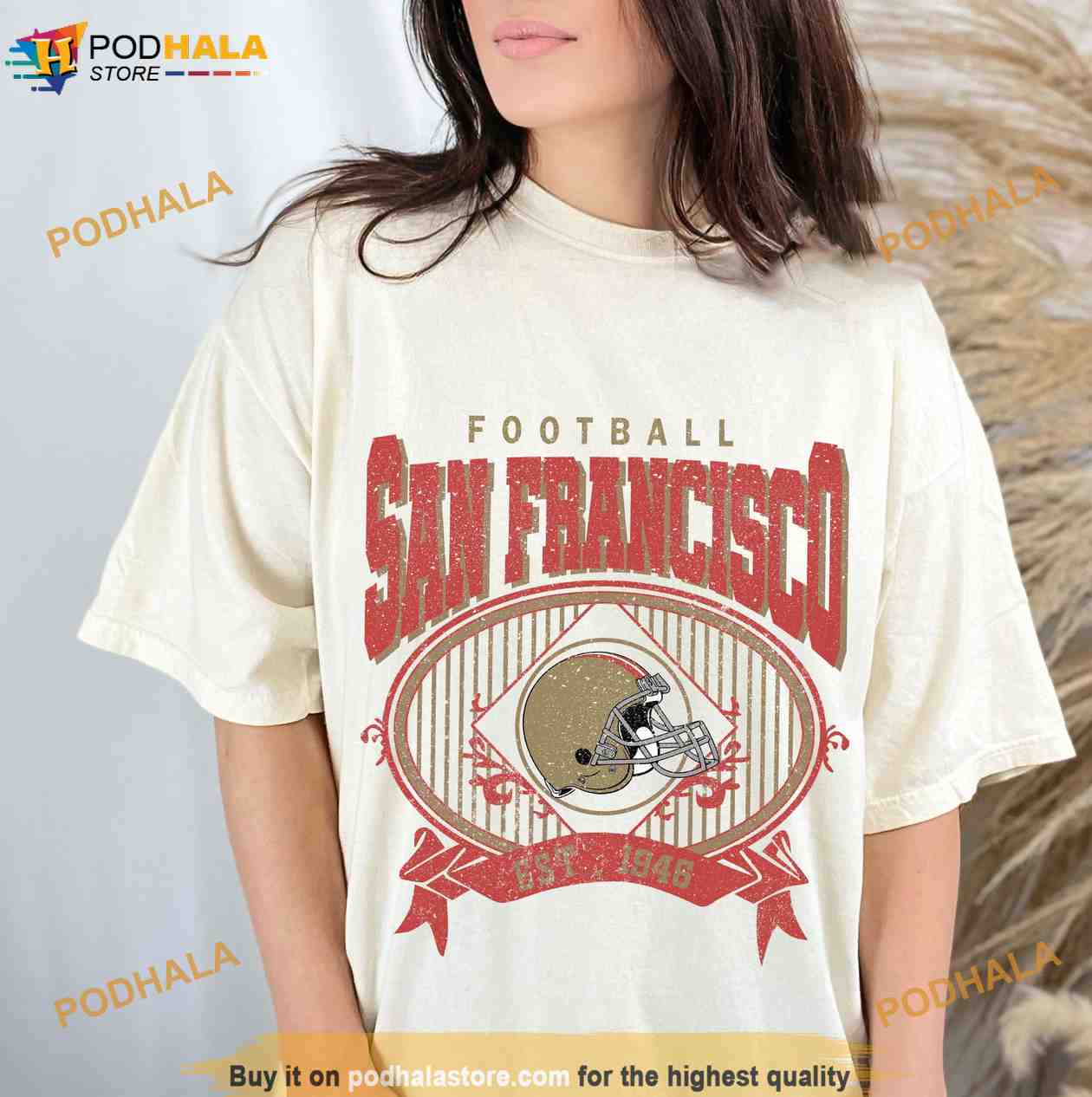 San Francisco 49ers Vintage 3D T-Shirts