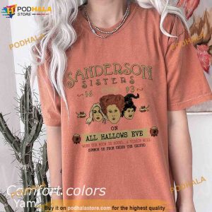 Vintage Sanderson Sister Comfort Colors Shirt - Retro Witch Halloween