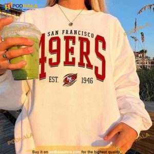 Vintage Style San Francisco Football Sweatshirt, 49ers Shirt - Bring Your  Ideas, Thoughts And Imaginations Into Reality Today