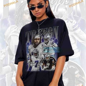 Vintage Trevon Diggs Football 90s Shirt Sweatshirt Hoodie 2