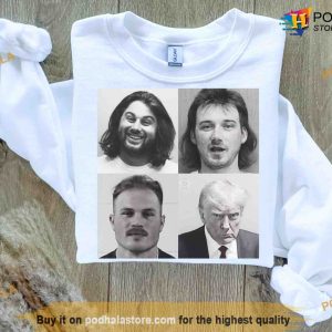 Wallen - Zach Bryan - Wetzel - Donald Trump Mugshot Sweatshirt