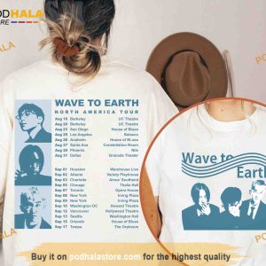 Wave To Earth 2023 Tour Shirt Wave To Earth North America Tour Sweatshirt 3