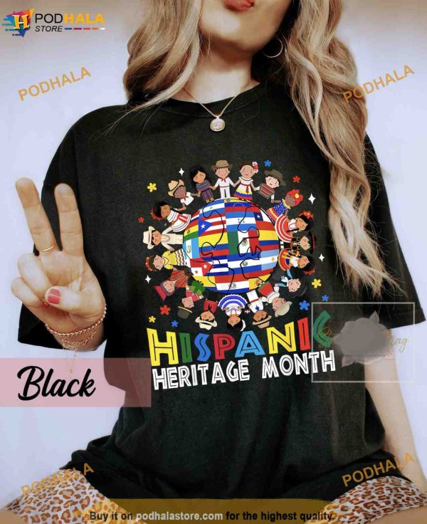 World Children National Hispanic Heritage Month Latino Comfort Colors® Shirt